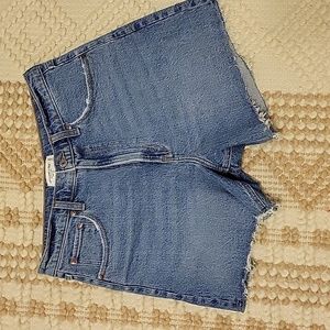 NWOT Abercrombie High Rise Dad Short
